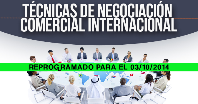 TÉCNICAS DE NEGOCIACIÓN COMERCIAL INTERNACIONAL  ONLINE