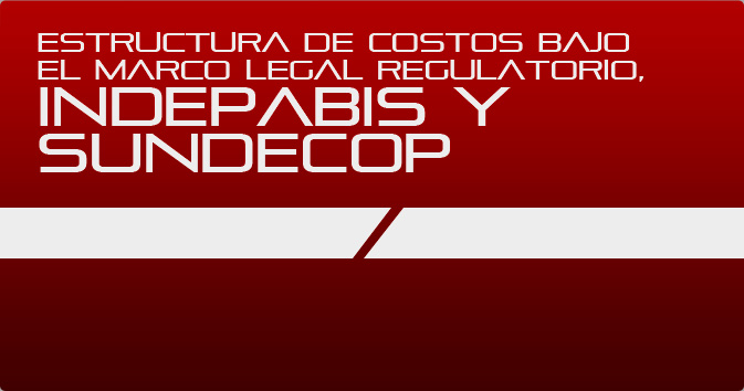 Estructura de Costos bajo el marco legal Regulatorio, INDEPABIS y SUNDECOP