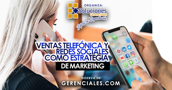 Ventas telefónica y Redes Sociales como estrategia de Marketing. ONLINE