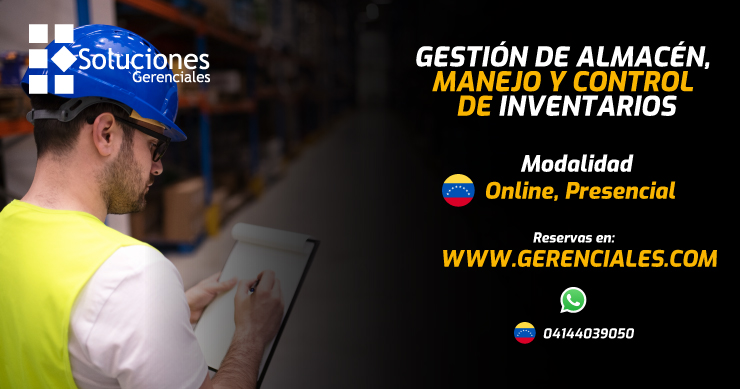 Gestión De Almacén, Manejo Y Control De Inventarios. Online.