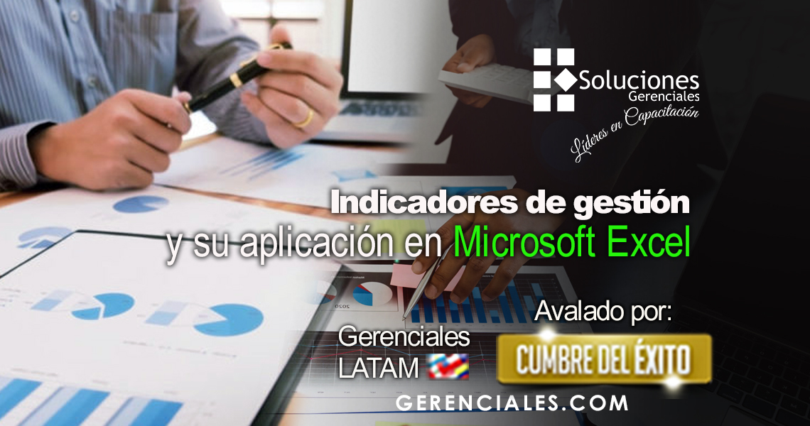Indicadores de gestión y su aplicación en Microsoft Excel. Online.