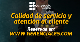 Calidad De Servicio Y Atención Al Cliente. Online.