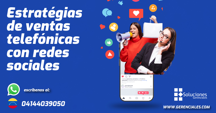 Estrategias de Ventas Telefónicas Con Redes Sociales. Online.