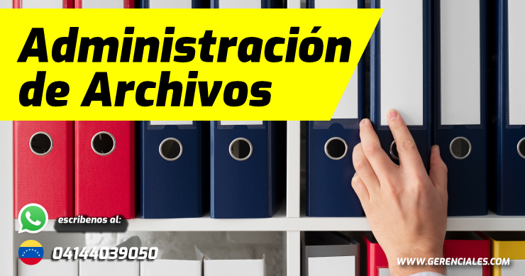 Administración De Archivos, Manejo Eficiente.Online.